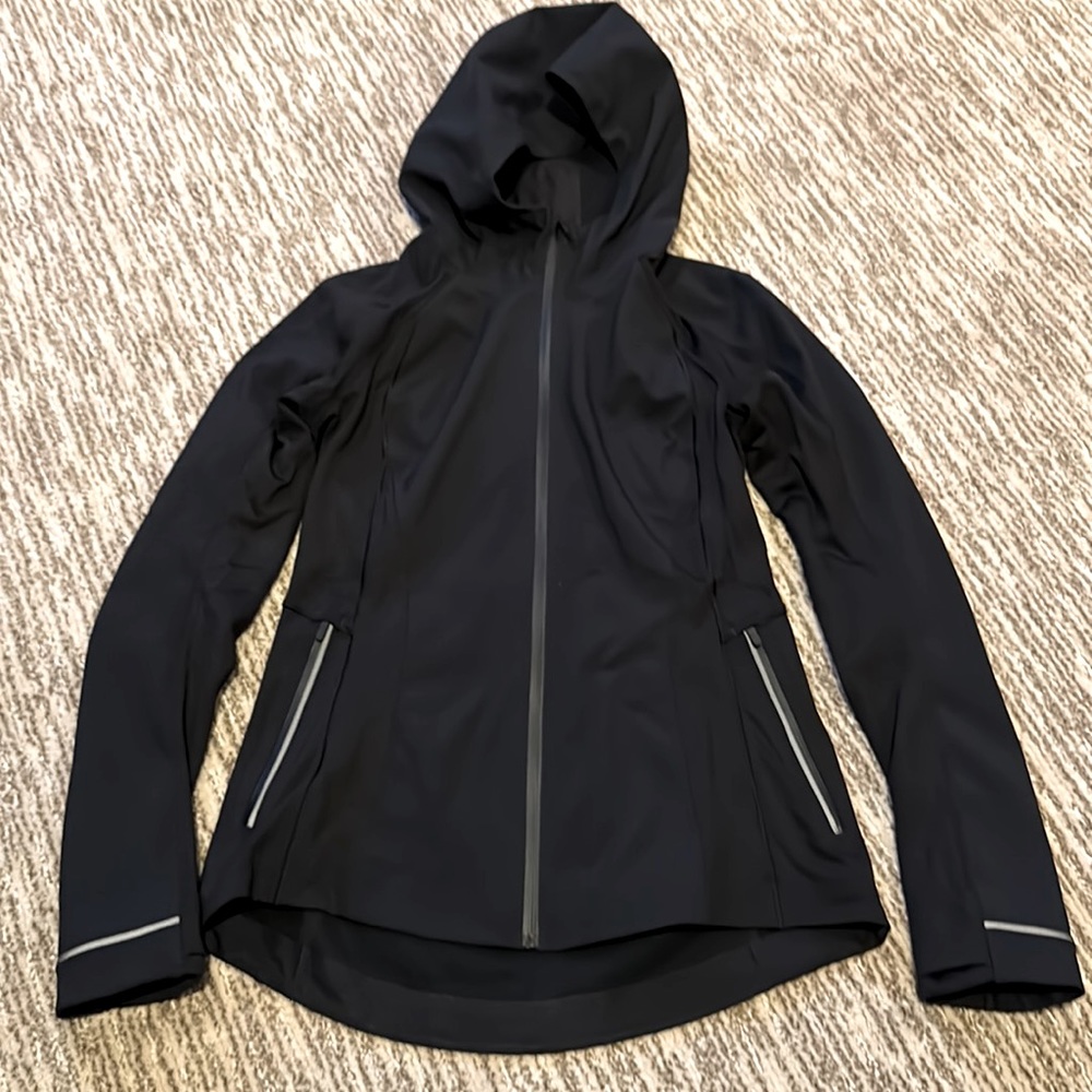 lululemon athletica Black Hooded Jacket